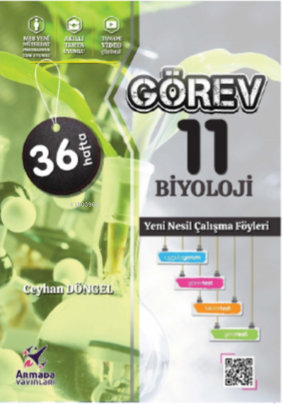 Görev 11.Sınıf Biyoloji Yeni Nesil Çalışma Föyleri - Ceyhan Döngel | Y