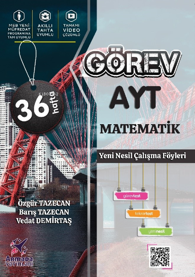 Görev AYT Matematik Yeni Nesil Çalışma Föyleri - Özgür Tazecan | Yeni 