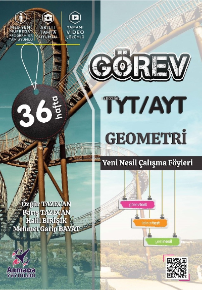 Görev TYT AYT Geometrik Yeni Nesil Çalışma Föyleri - Özgür Tazecan | Y