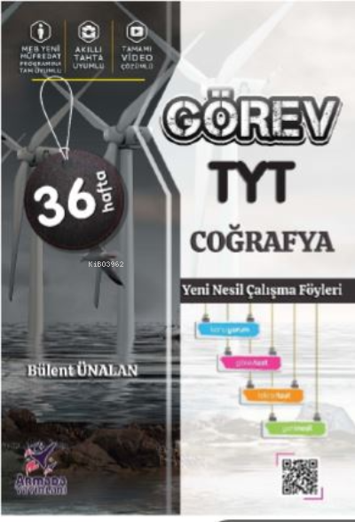 GÖREV TYT COĞRAFYA YENİ NESİL ÇALIŞMA FÖYLERİ - Bülent Ünalan | Yeni v