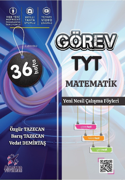 Görev TYT Matematik Yeni Nesil Çalışma Föyleri - Özgür Tazecan | Yeni 