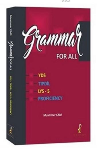 Grammar For All YDS TIPDİL LYS - 5 Proficiency - Muammer Çam | Yeni ve