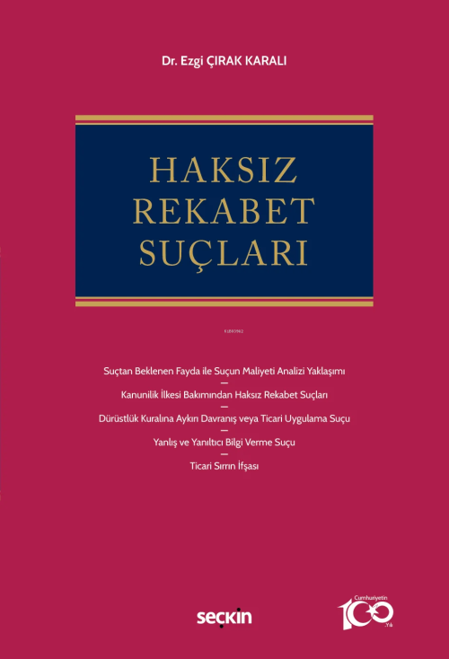 Haksız Rekabet Suçları - Ezgi Çırak Karalı | Yeni ve İkinci El Ucuz Ki