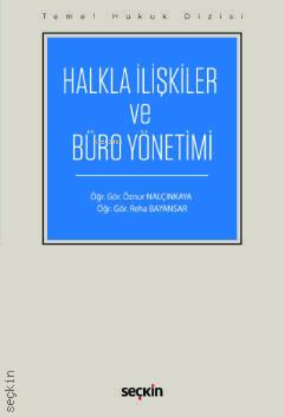 Halkla İlişkiler ve Büro Yönetimi (THD) - Öznur Nalçınkaya | Yeni ve İ