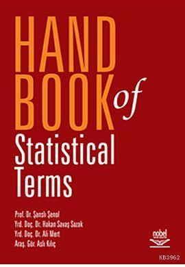 Hand Book of Statistical Terms - Ali Mert | Yeni ve İkinci El Ucuz Kit