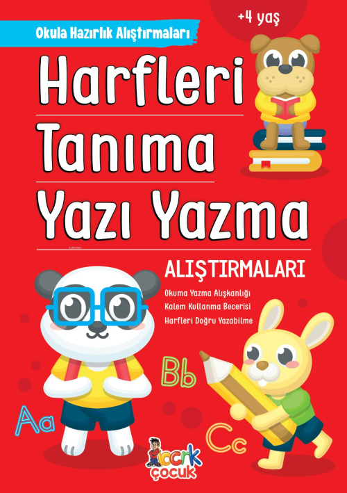 Harfleri Tanıma Yazı Yazma Alıştırmaları - Tuba Öztürk | Yeni ve İkinc