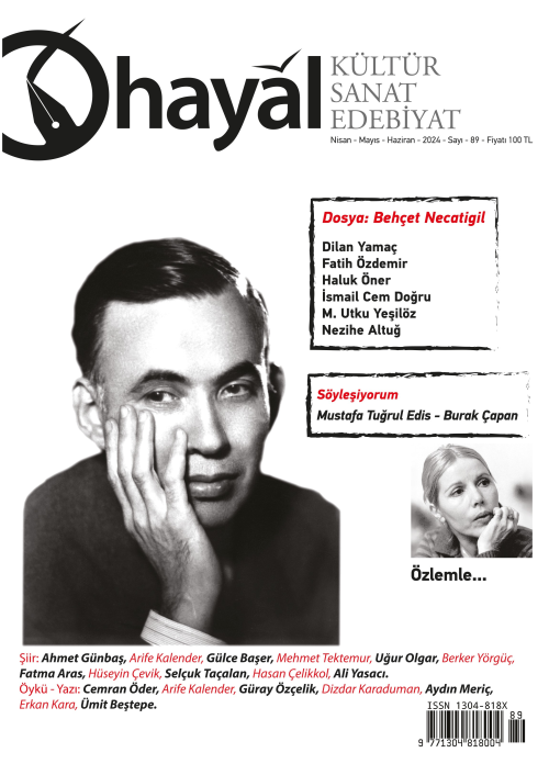 Hayal Kültür Sanat Edebiyat Dergisi Sayı 89 - Kolektif | Yeni ve İkinc