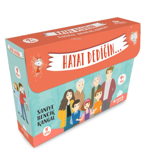 Hayat Dediğin Seti - 5 Kitap Takım - Kutulu - Saniye Bencik Kangal | Y