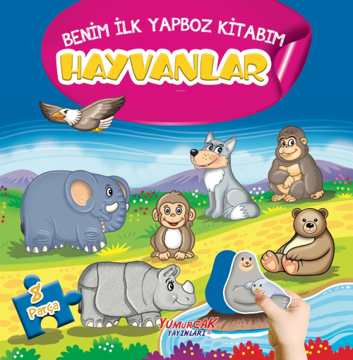 Hayvanlar - Benim İlk Yapboz Kitabım - | Yeni ve İkinci El Ucuz Kitabı