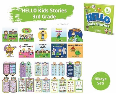 Hello Kids Stories 3nd Grade - Bilge Bağcı | Yeni ve İkinci El Ucuz Ki