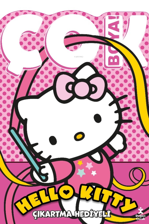 Hello Kitty – Çok Boya! Çıkartmalı Dev Boyama Kitabı - Kolektif | Yeni