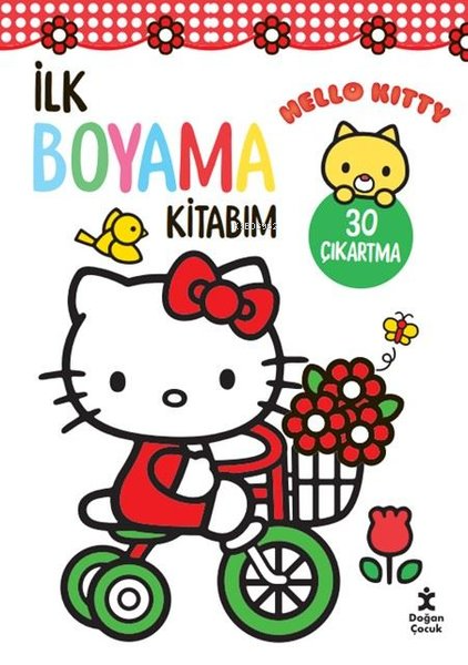 Hello Kitty - İlk Boyama Kitabım - 30 Çıkartma - Kolektif | Yeni ve İk