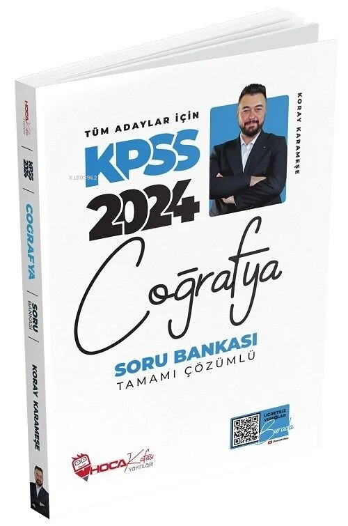 Hoca Kafası 2024 KPSS Coğrafya Soru Bankası Çözümlü - Koray Karameşe |