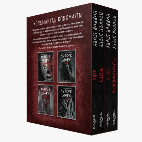 Horror Story Kutulu 4 Kitap Set - Kolektif | Yeni ve İkinci El Ucuz Ki