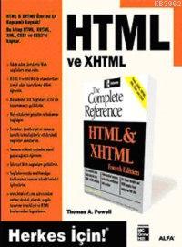 HTML ve XHTML; Herkes İçin! - Thomas A. Powell | Yeni ve İkinci El Ucu