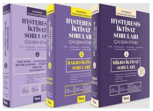 Hysteresis İktisat Soruları Seti - Tufan Samet Özdurak | Yeni ve İkinc