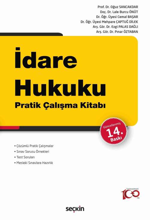 İdare Hukuku Pratik Çalışma Kitabı - Oğuz Sancakdar | Yeni ve İkinci E