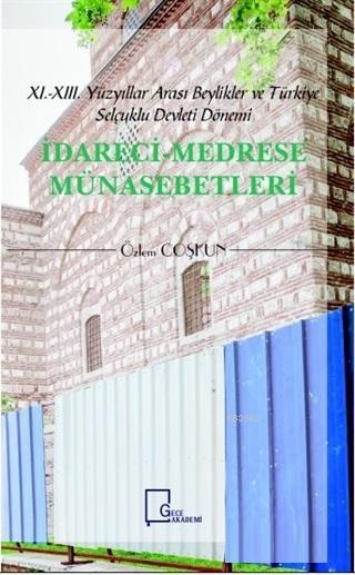 İdareci Medrese Münasebetleri - Özlem Coşkun | Yeni ve İkinci El Ucuz 