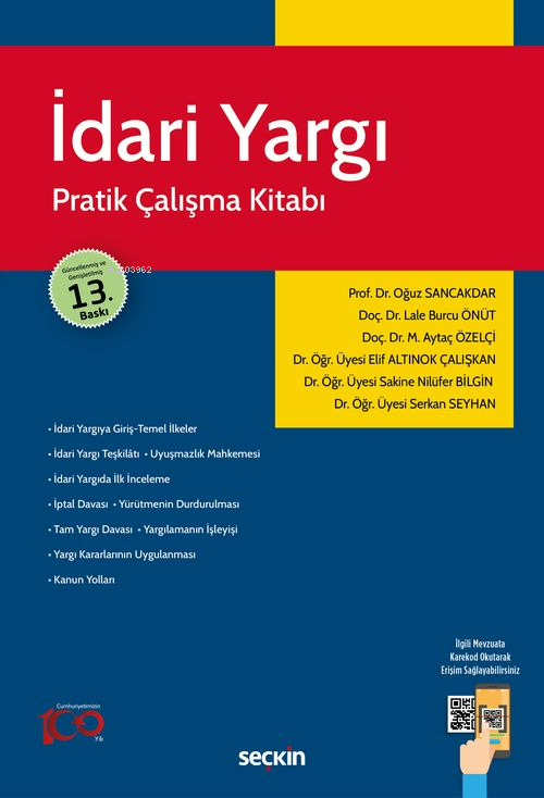 İdari Yargı - Pratik Çalışma Kitabı - Oğuz Sancaktar | Yeni ve İkinci 