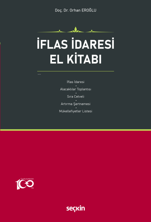 İflas İdaresi El Kitabı - Orhan Eroğlu | Yeni ve İkinci El Ucuz Kitabı