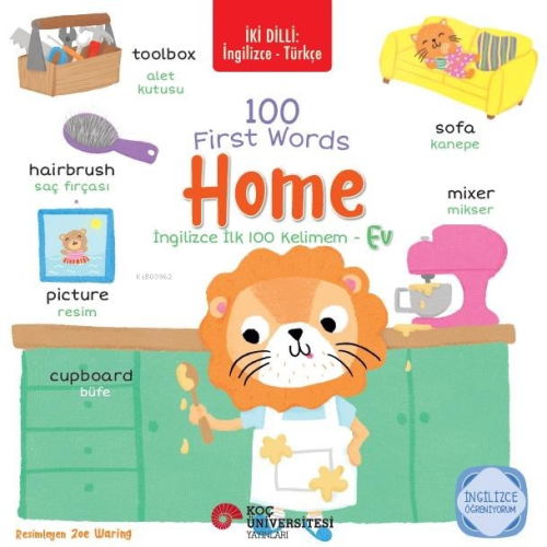 İki Dilli: İngilizce Türkçe 100 First Words - Home - İngilizce İlk 100