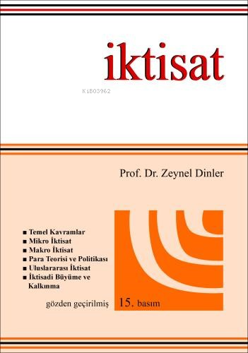 İktisat - Banu Tanrıöver | Yeni ve İkinci El Ucuz Kitabın Adresi