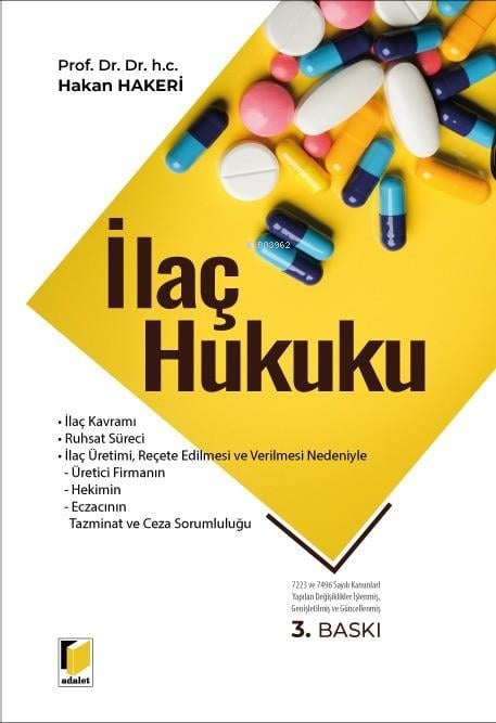 İlaç Hukuku - Hakan Hakeri | Yeni ve İkinci El Ucuz Kitabın Adresi