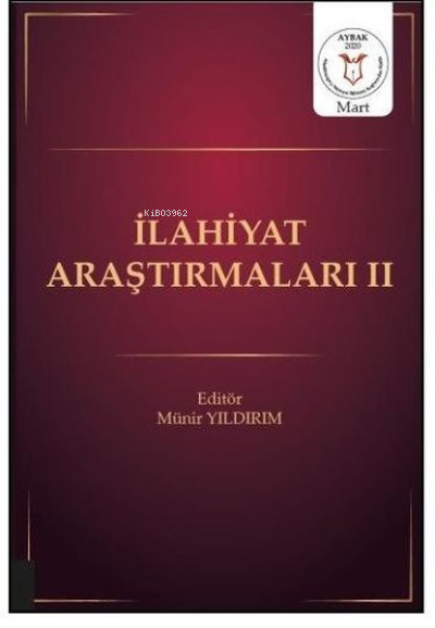 İlahiyat Araştırmaları 2 - Münir Yıldırım | Yeni ve İkinci El Ucuz Kit