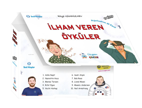 İlham Veren Öyküler – Kutulu 10 Kitap - Rüya Gündüzhev | Yeni ve İkinc