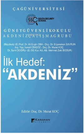 İlk Hedef: "Akdeniz" - Ali Engin Oba | Yeni ve İkinci El Ucuz Kitabın 