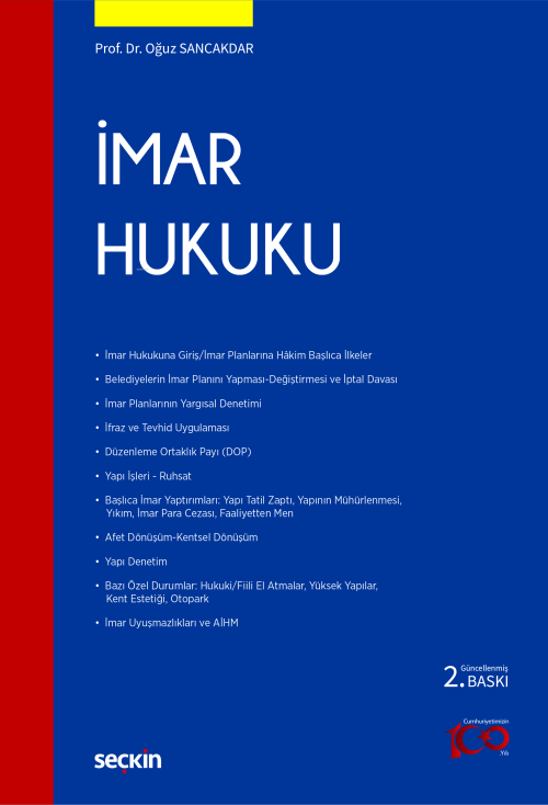 İmar Hukuku - Oğuz Sancakdar | Yeni ve İkinci El Ucuz Kitabın Adresi