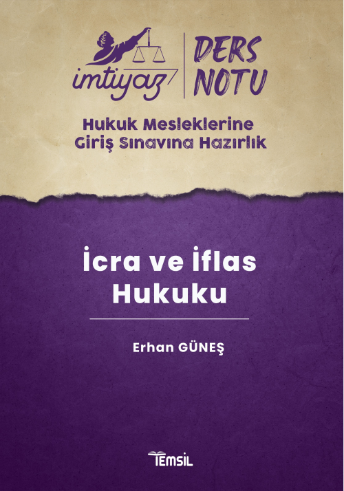 İmtiyaz Hmgs Ders Notları İcra Ve İflas Hukuku - Erhan Güneş | Yeni ve