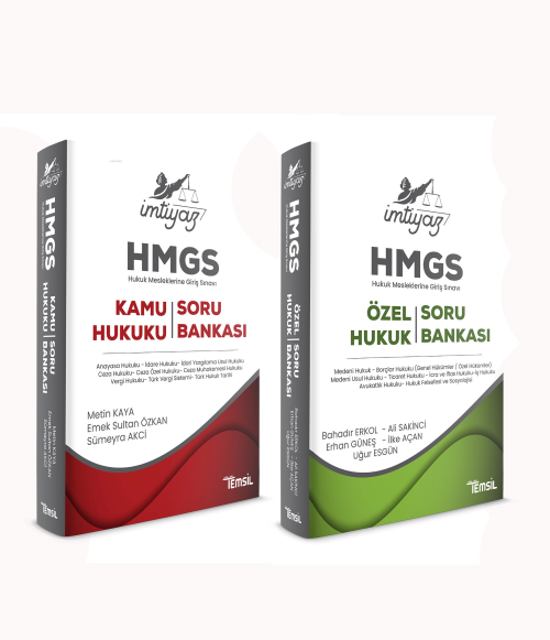 İmtiyaz Hmgs Soru Bankası (Kamu Hukuku-Özel Hukuk) - Metin Kaya | Yeni