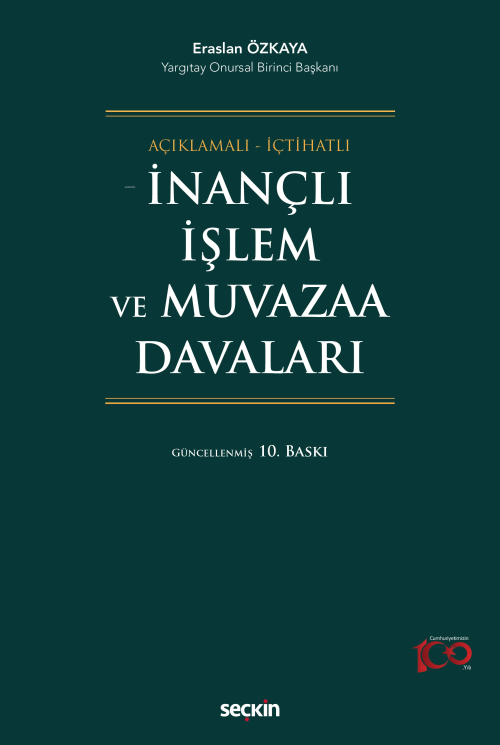 İnançlı İşlem ve Muvazaa Davaları - Eraslan Özkaya | Yeni ve İkinci El