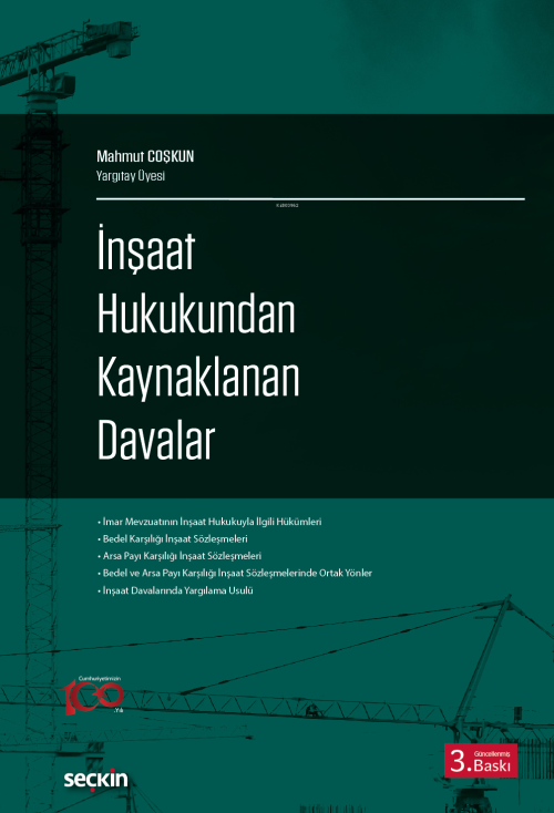 İnşaat Hukukundan Kaynaklanan Davalar - Mahmut Coşkun | Yeni ve İkinci