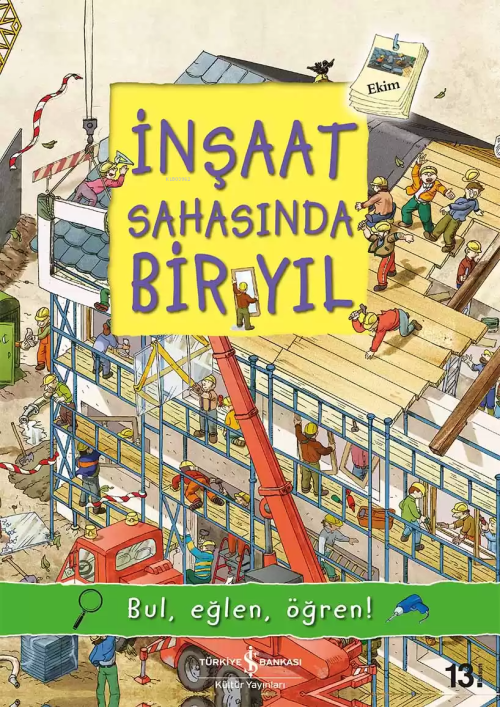 İnşaat Sahasında Bir Yıl - Olivia Brookes | Yeni ve İkinci El Ucuz Kit