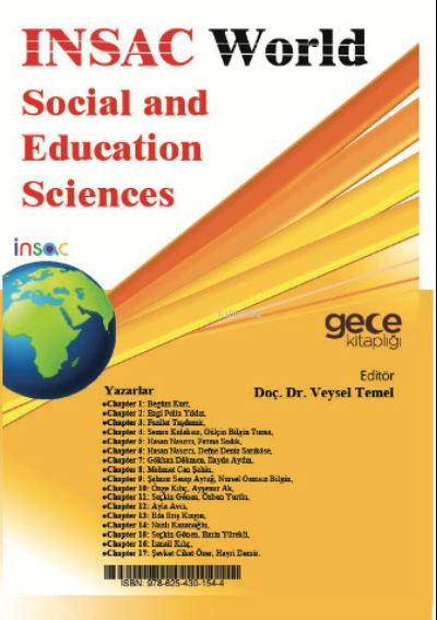 INSAC World Social and Education Sciences - Veysel Temel | Yeni ve İki