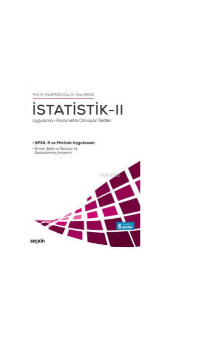 İstatistik – II - Filiz Ersöz | Yeni ve İkinci El Ucuz Kitabın Adresi