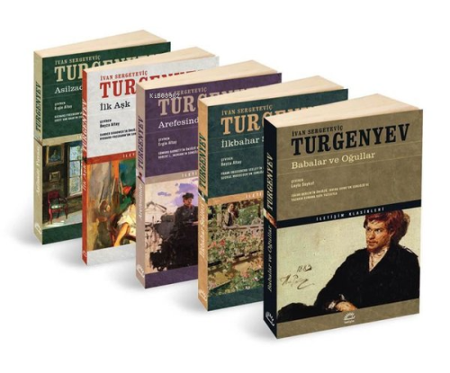 İvan Sergeyeviç Turgenyev Seti - 5 Kitap Takım - İvan Sergeyeviç Turge