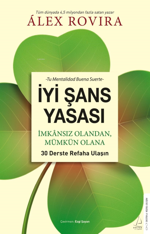 İyi Şans Yasası;30 Derste Refaha Ulaşın - Alex Rovira | Yeni ve İkinci