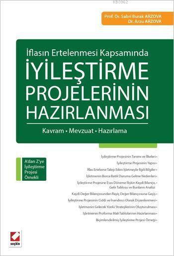 İyileştirme Projelerinin Hazırlanması %5 indirimli Arzu Arzova