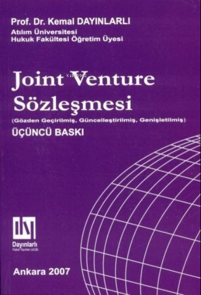 Joint Venture Sözleşmesi - Kemal Dayınlarlı | Yeni ve İkinci El Ucuz K