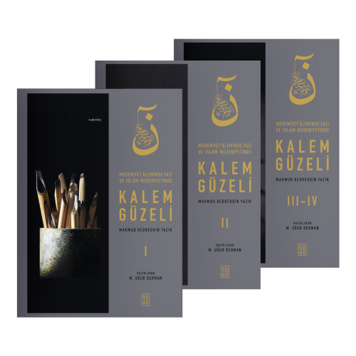 Kalem Güzeli Set ;Medeniyet Âleminde Yazı ve İslâm Medeniyetinde - Mah