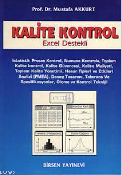 Kalite Kontrol (Excel Destekli) - Mustafa Akkurt | Yeni ve İkinci El U