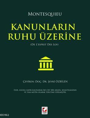 Kanunların Ruhu Üzerine - Montesquieu | Yeni ve İkinci El Ucuz Kitabın