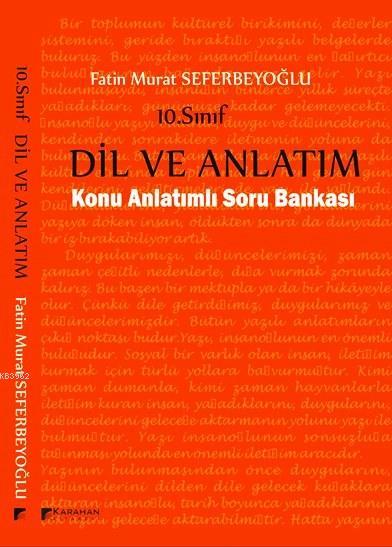 Karahan 10.Sınıf Dil ve Anlatım Konu Anlatımlı Soru Bankası - | Yeni v