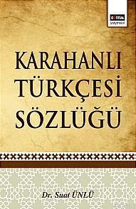 Karahanlı Türkçesi Sözlüğü - Suat Ünlü | Yeni ve İkinci El Ucuz Kitabı