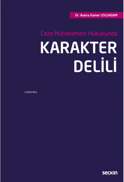 Karakter Delili - Asena Kamer Usluadam | Yeni ve İkinci El Ucuz Kitabı