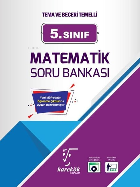 Karekök 5. Sınıf Matematik Soru Bankası - Kolektif | Yeni ve İkinci El