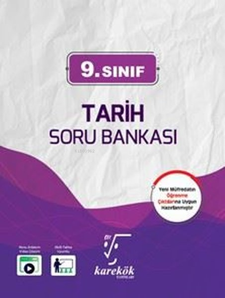 Karekök Yayınları 9 .Sınıf Tarih Soru Bankası - Kolektif | Yeni ve İki